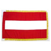 Austria Full Size Double Sided Hand Embroidered Flag