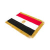 Egypt Table Size Double Sided Hand Embroidered Flag
