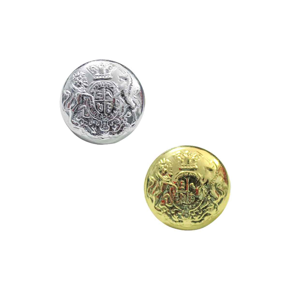 UK Victoria Crown General Service Uniform Buttons 12 Pieces - House Of Scotland