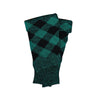 Acrylic Wool Scottish Hose Top Diced Black And Green