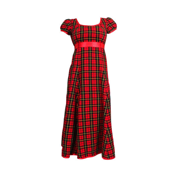 house-of-scotland-acrylic-wool-simple-tartan-evening-gown-ted-wallace-tartan-front