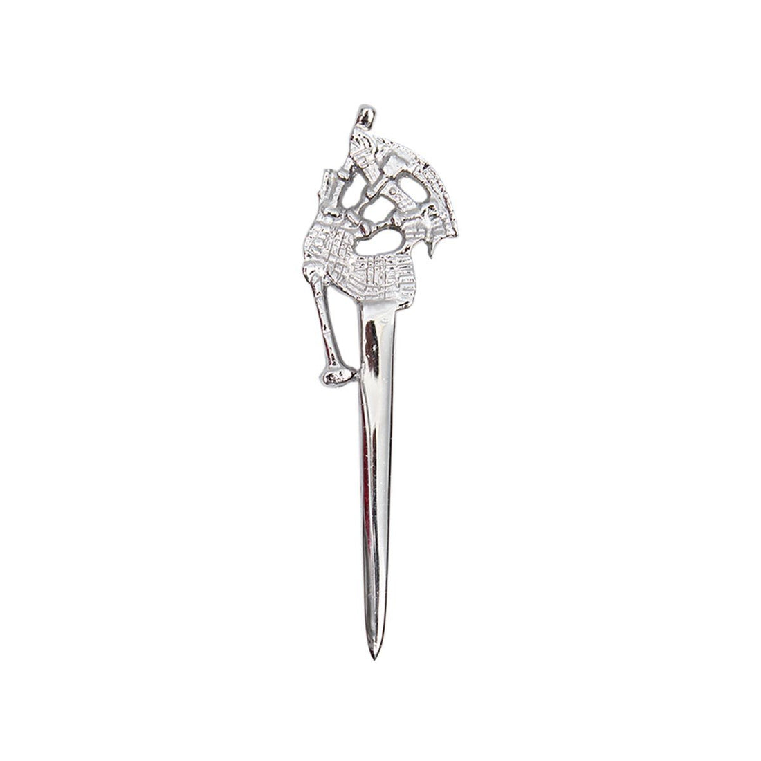 Bagpipe Badge Kilt Pin - House Of Scotland