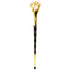 house-of-scotland-big-crown-mace-3-part-black-shaft-chrome-plated-metal-parts-lion-head-gold-plated