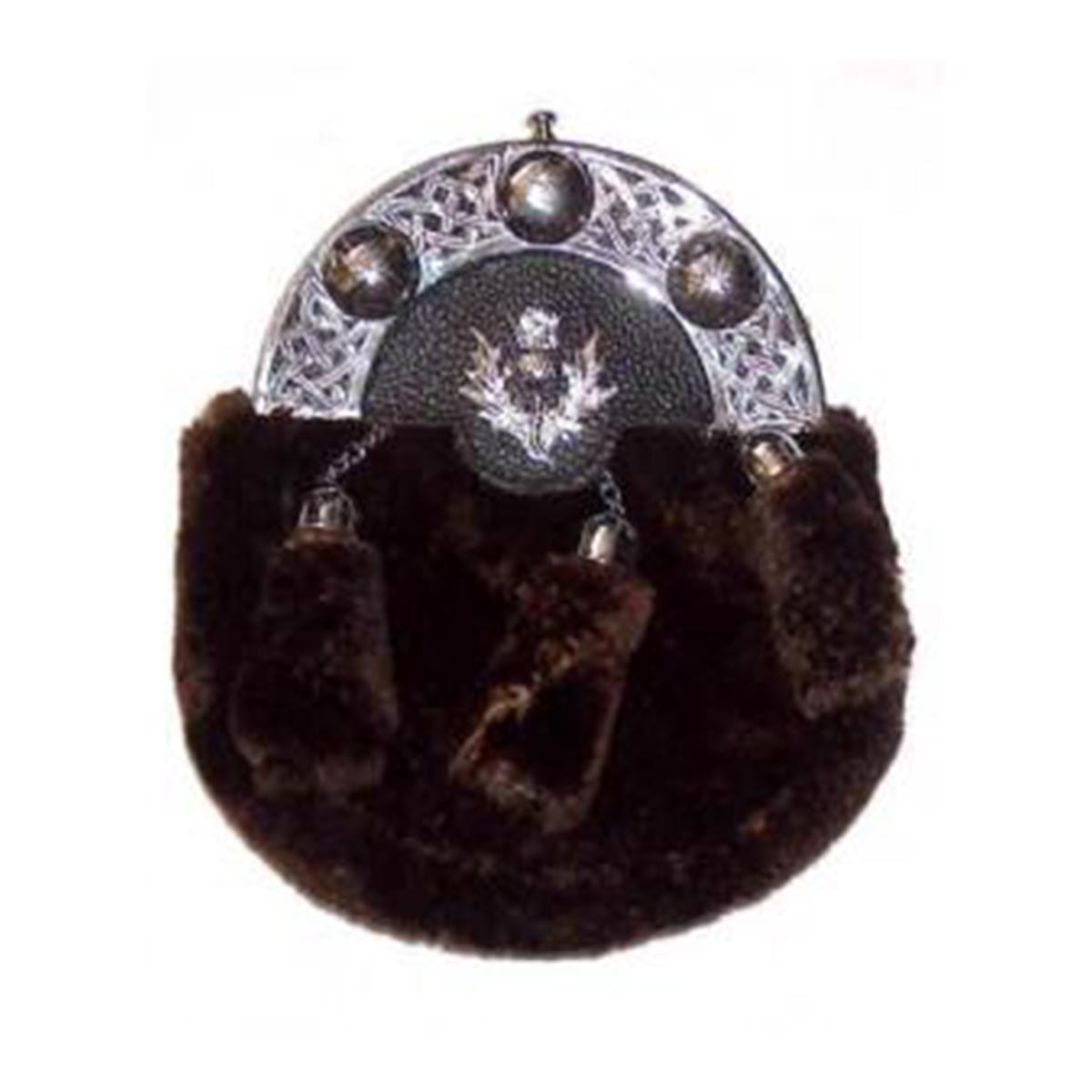 house-of-scotland-black-or-brown-grained-leather-celtic-sporran-rabbit-fur-with-3-tassels