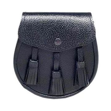 house-of-scotland-black-or-brown-grained-leather-sporran-3-tassels-with-chain-belt