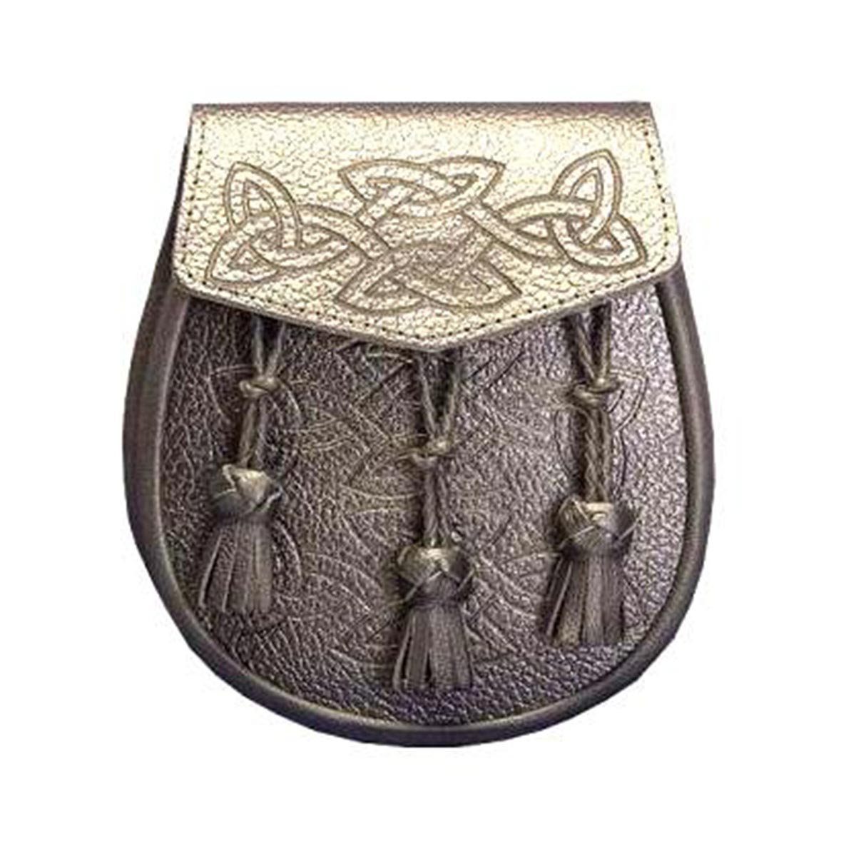 house-of-scotland-black-or-brown-grained-leather-sporran-embossed-with-3-tassels-and-chain-belt