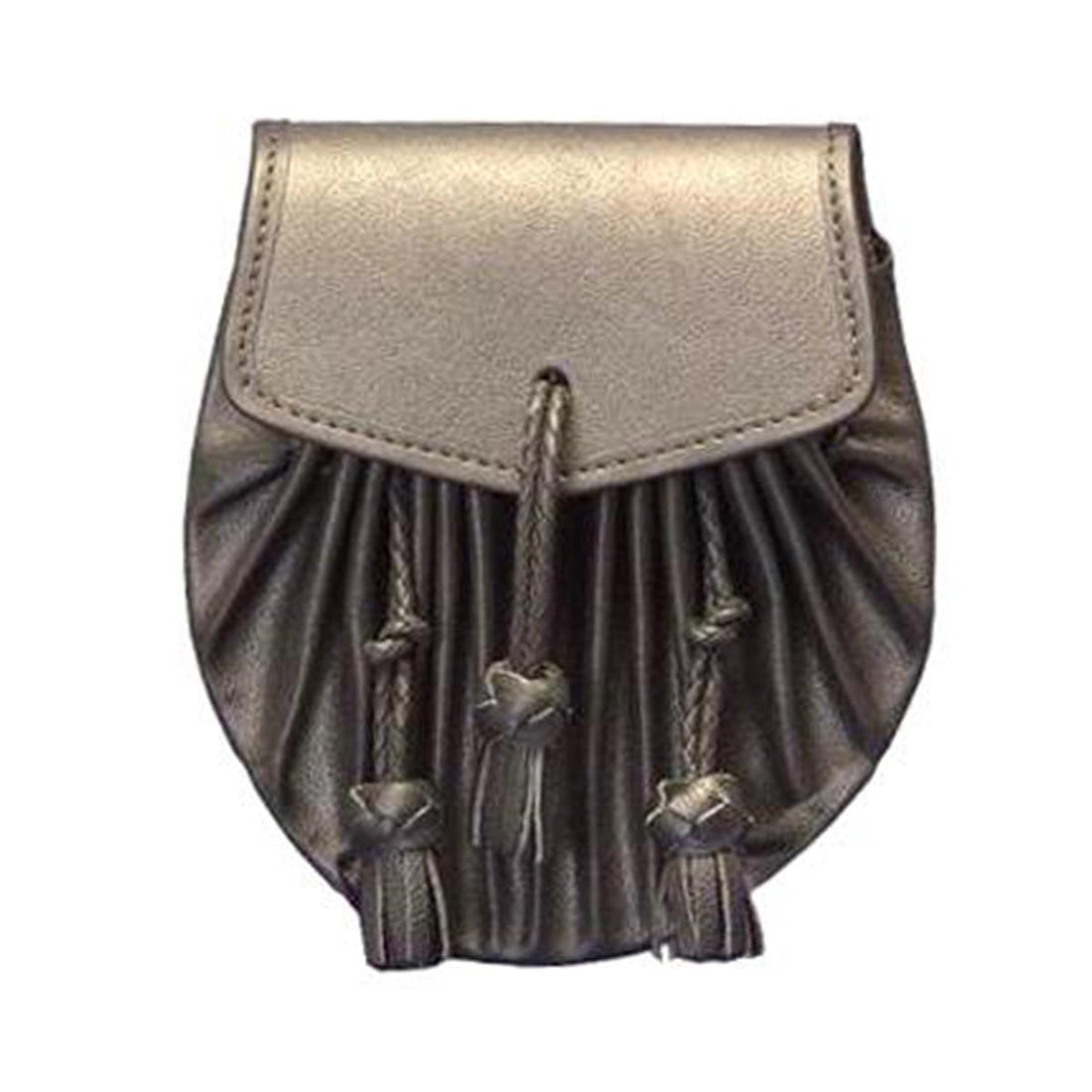 house-of-scotland-black-or-brown-plain-leather-sporran-plaited-front-with-3-knotted-tassels