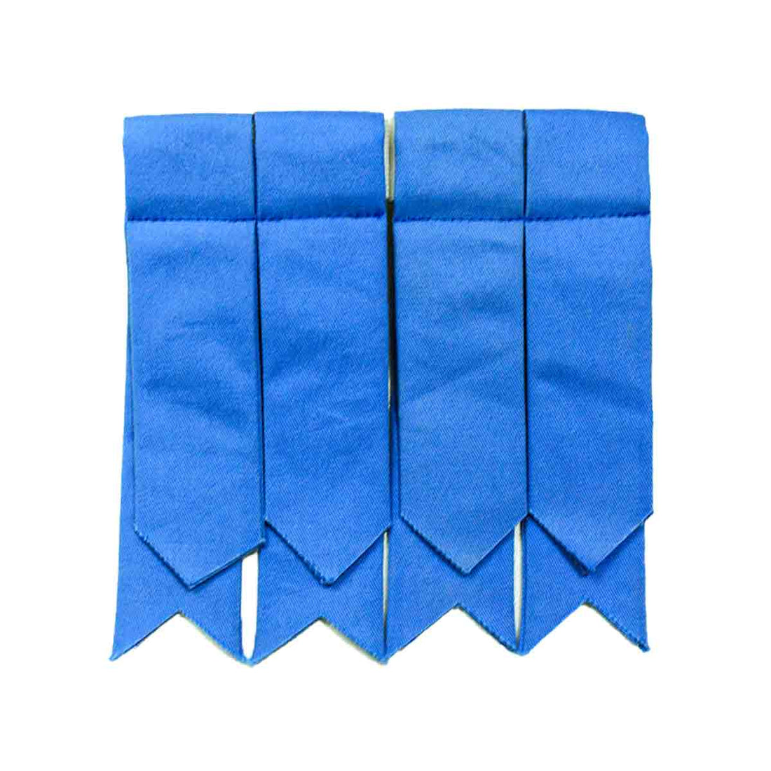 Blue Color Tartan Flashes - House Of Scotland