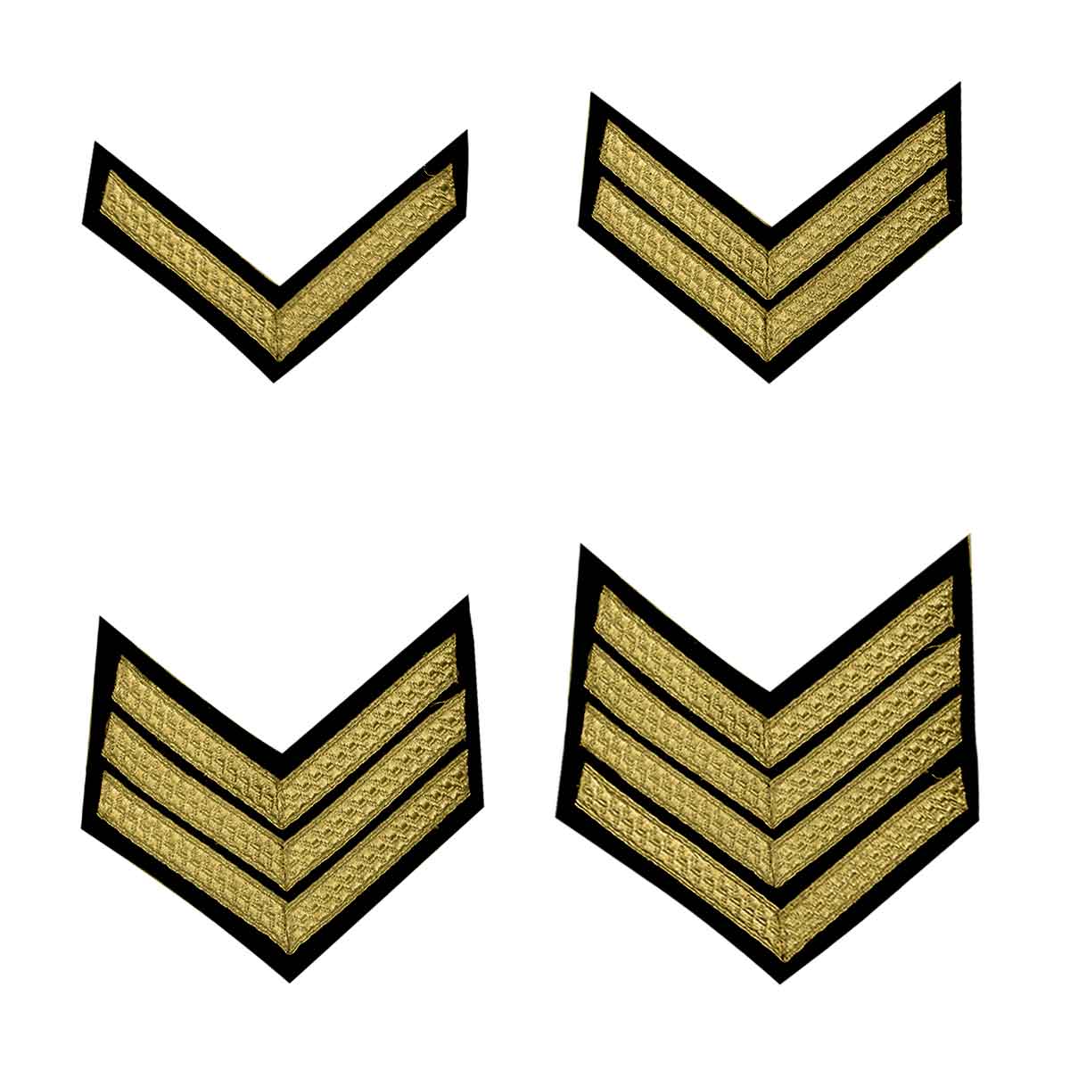 Braid Stripes Chevron Silver or Gold - House Of Scotland