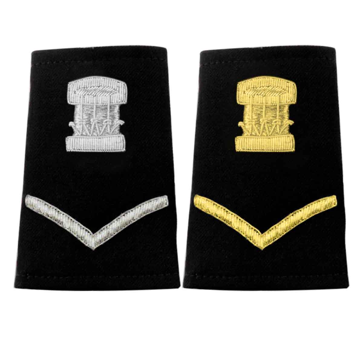 Drum Shoulder Slides Silver or Gold - House Of Scotland