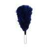Feather Hackle Navy Blue 4 Inches