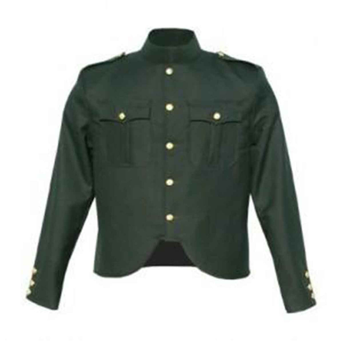 Gabardine Police Jacket Rifle Green - House Of Scotland