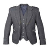 Grey Tweed Argyll Jacket And Vest