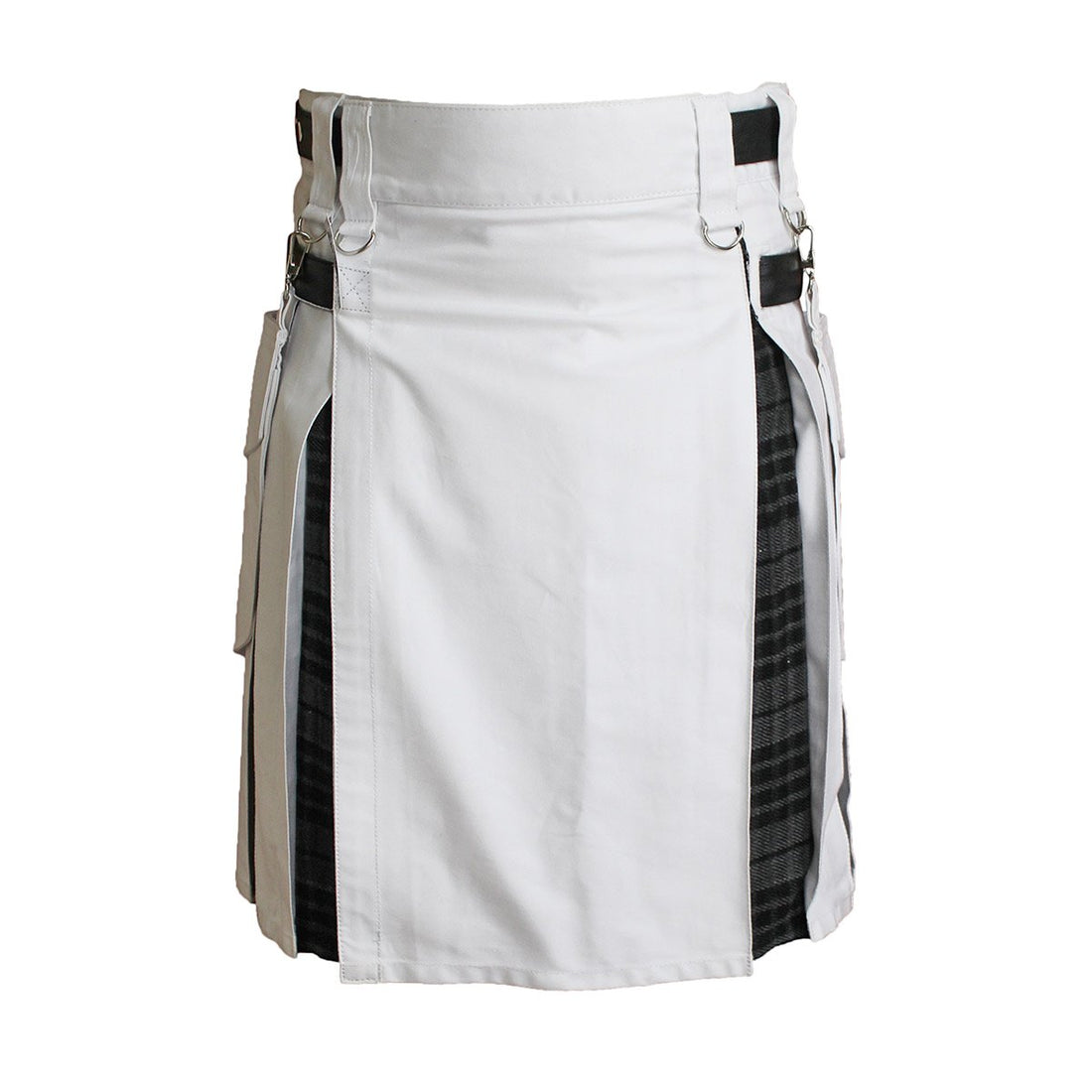 house-of-scotland-heavy-cotton-hybrid-kilt-white-color-with-grey-watch-tartan