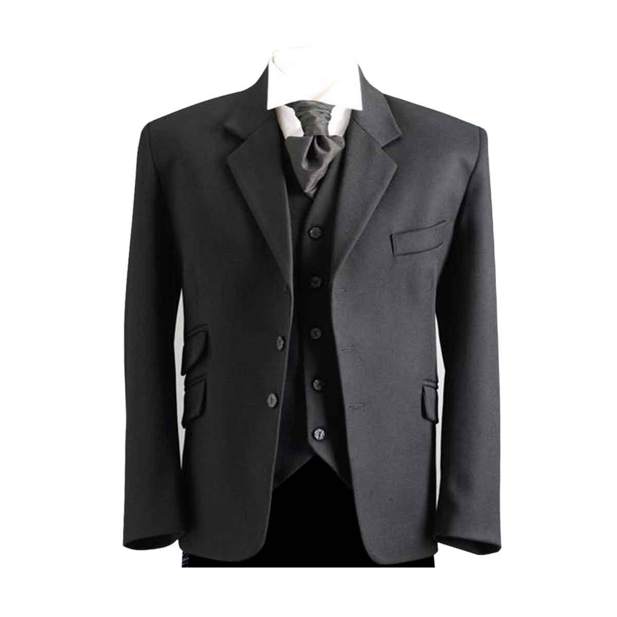 Lomond Coat Barathea With Vest - House Of Scotland