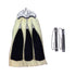 house-of-scotland-original-horse-hair-sporran-white-color-body-with-3-black-tassels-embossed-cantel