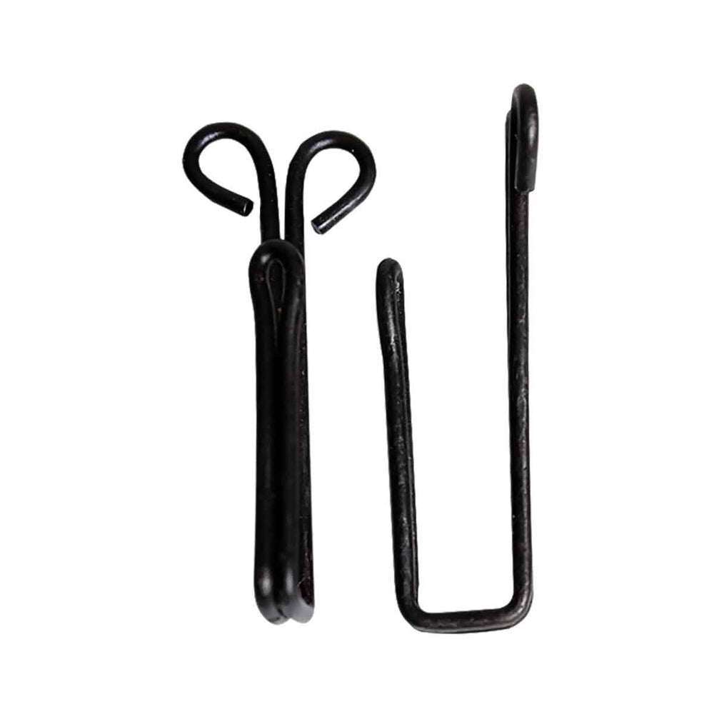 A pair of Belt Carrying Hooks For Doublets or Tunics Brass Material