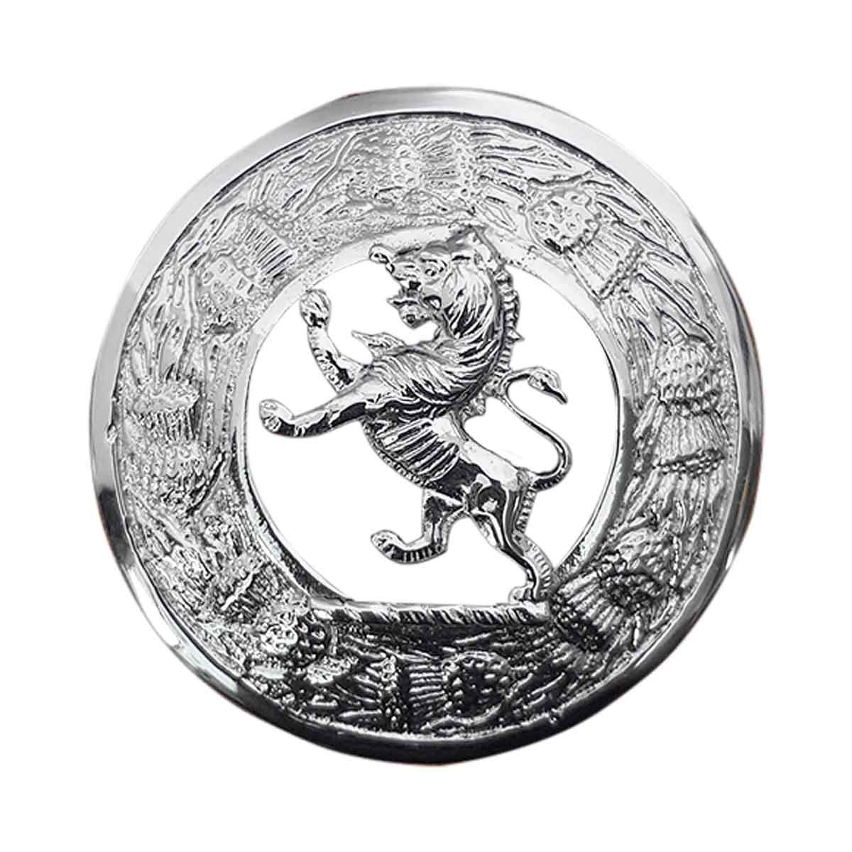 Plaid Brooch Scottish Lion Rampant - House Of Scotland