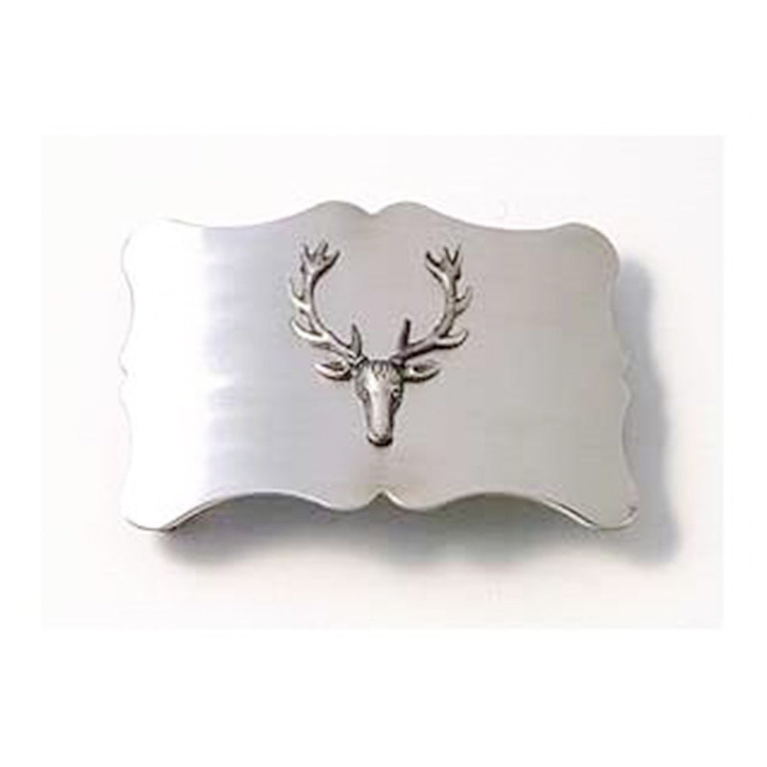    house-of-scotland-plain-stag-head-badge-waist-belt-buckle-waist-belt-buckle