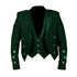 Prince Charlie Jacket With Vest Green Color - House Of Scotland