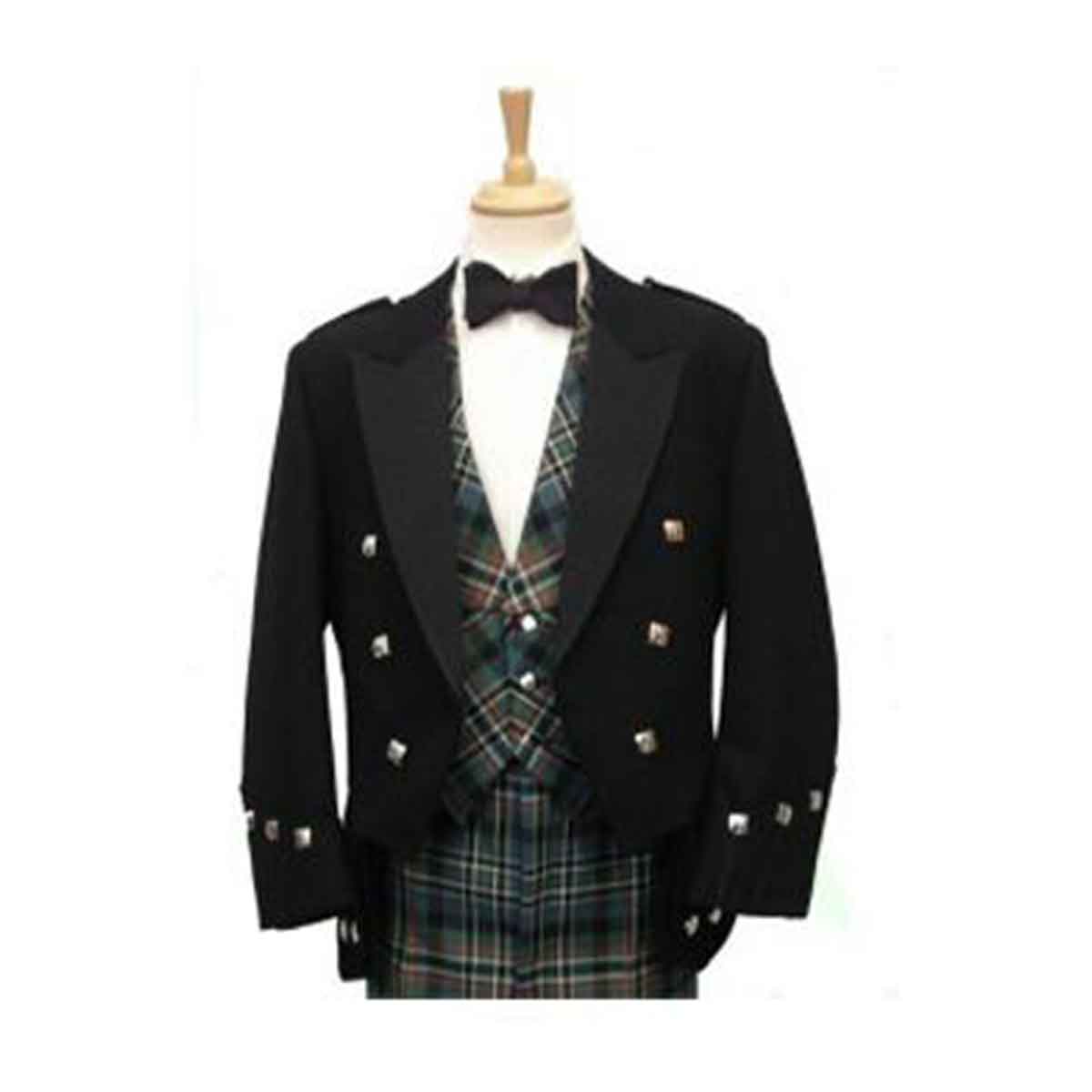 Regulation Doublet Along With Kilt And Vest - House Of Scotland