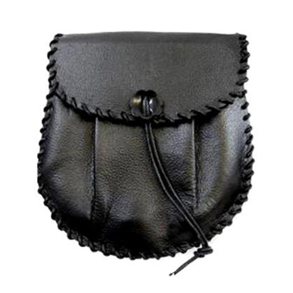 Semi Dress Soft Leather Sporran With Chain Belt