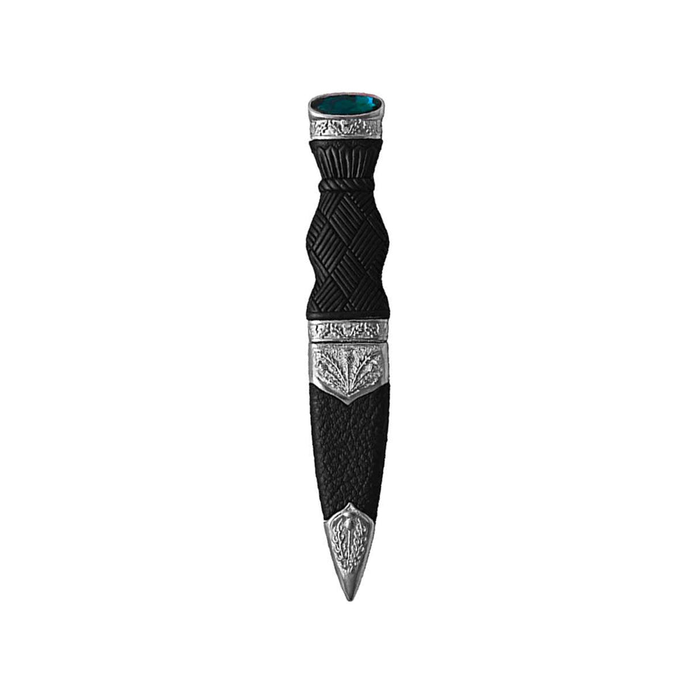 Sgain Dubh Knife With Different Color Stones