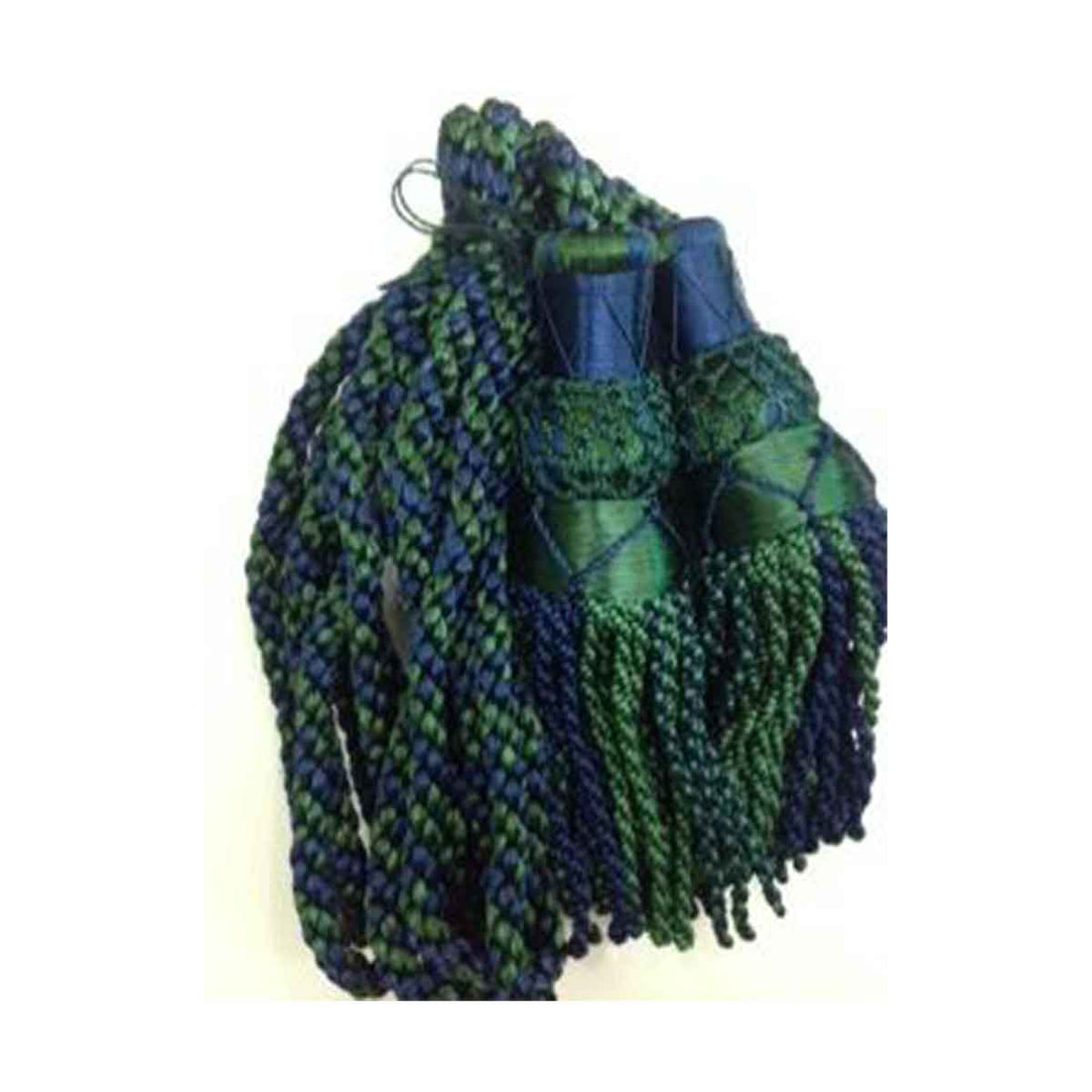 Bagpipe Cords Black Watch Silk - House Of Scotland