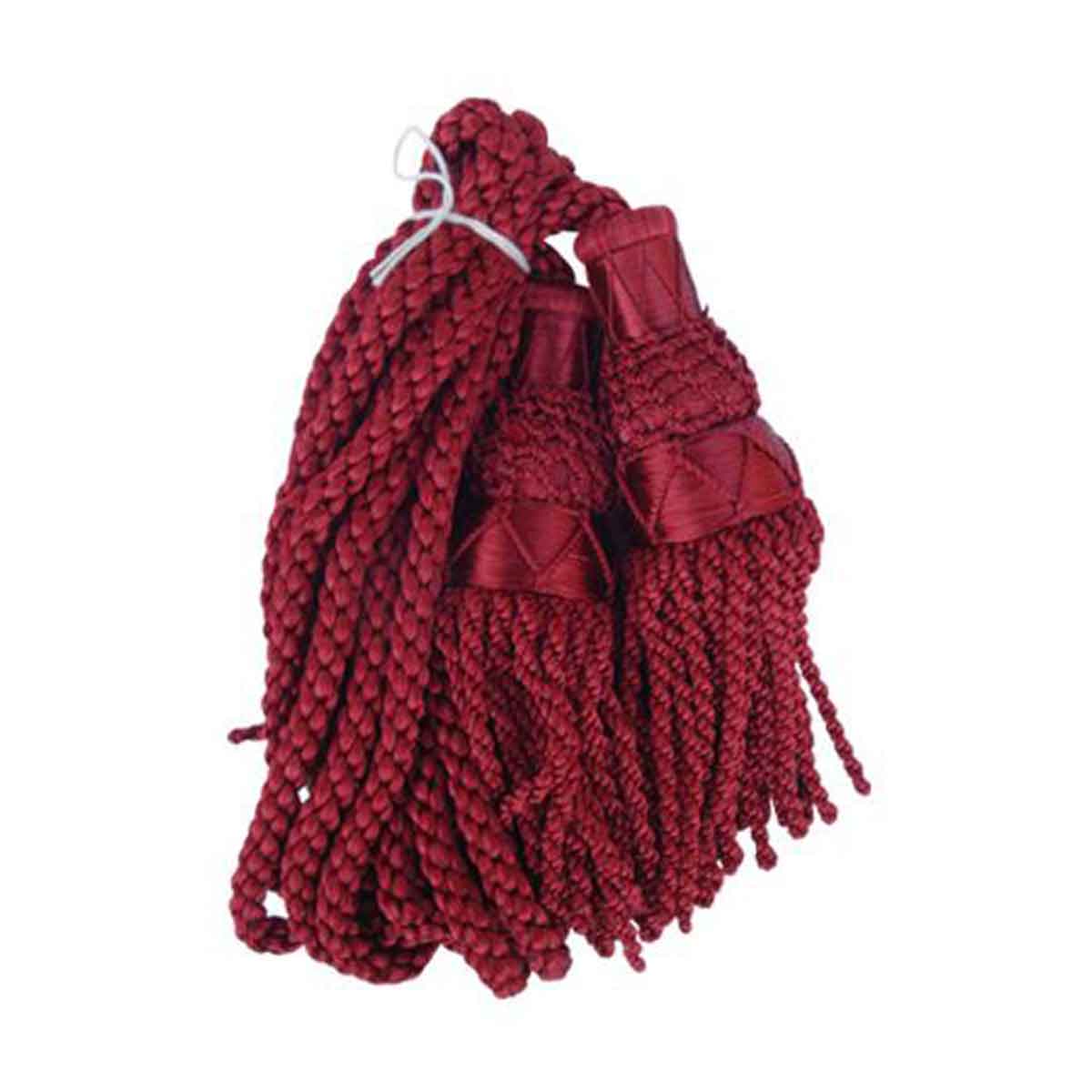 Bagpipe Cords Maroon Silk - House Of Scotland