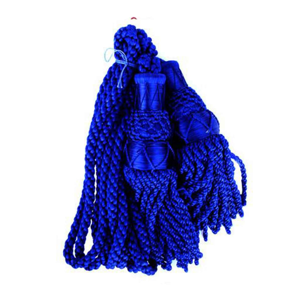 Bagpipe Cords Royal Blue Silk