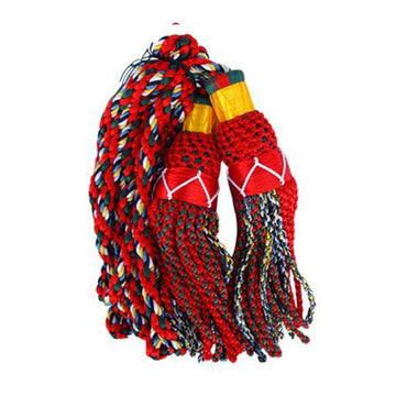 Bagpipe Cords Royal Stewart Silk - House Of Scotland